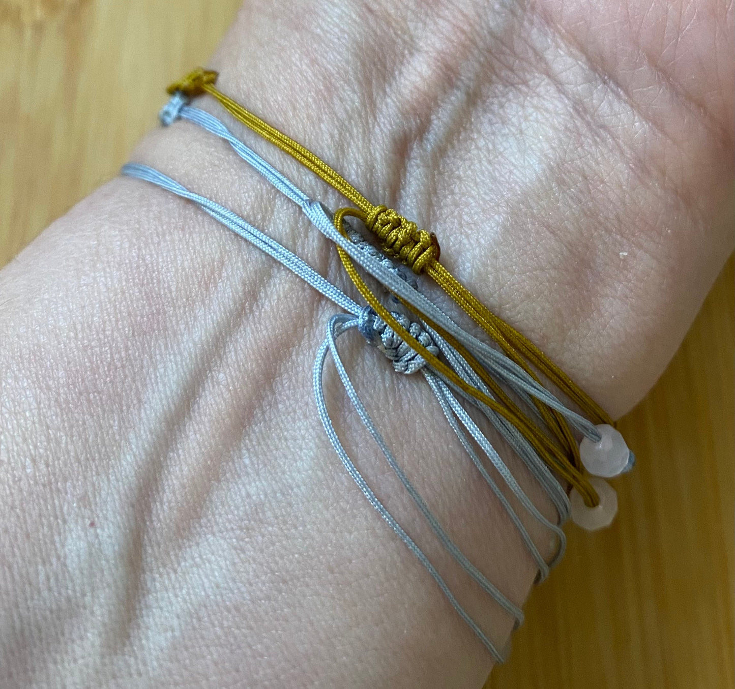 Labradorite bracelet,Gemstone Bracelet, Adjustable Cord Bracelet,Faceted Small Beads, Tiny bead labradorite