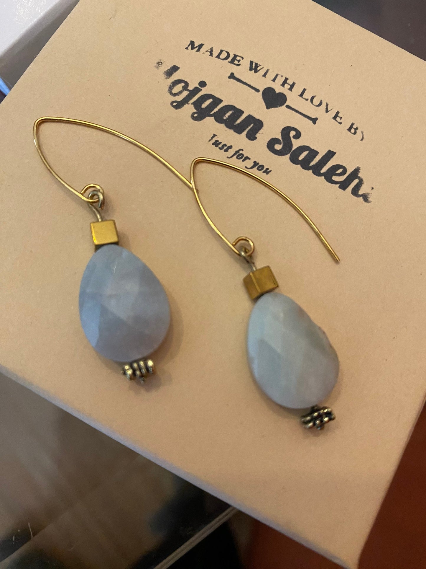 Amazonite earrings