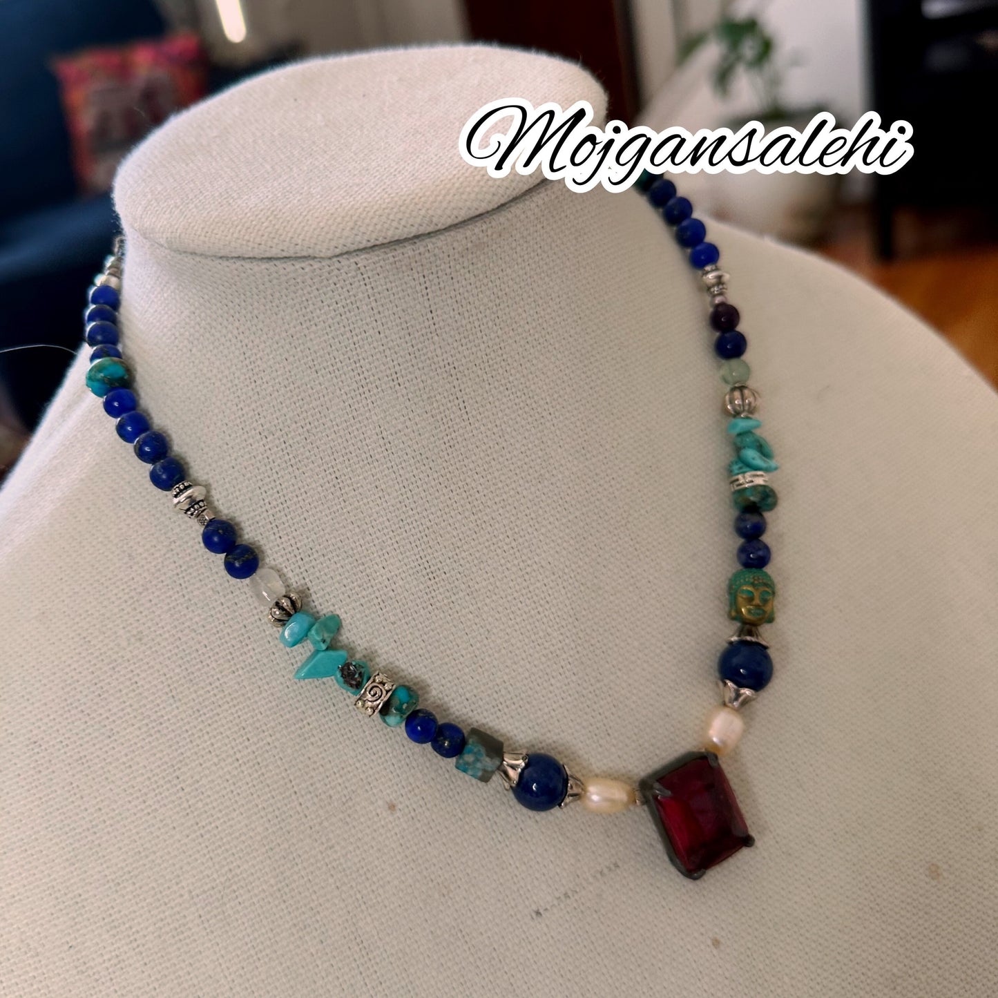 LapisLazuli, Turquoise necklace