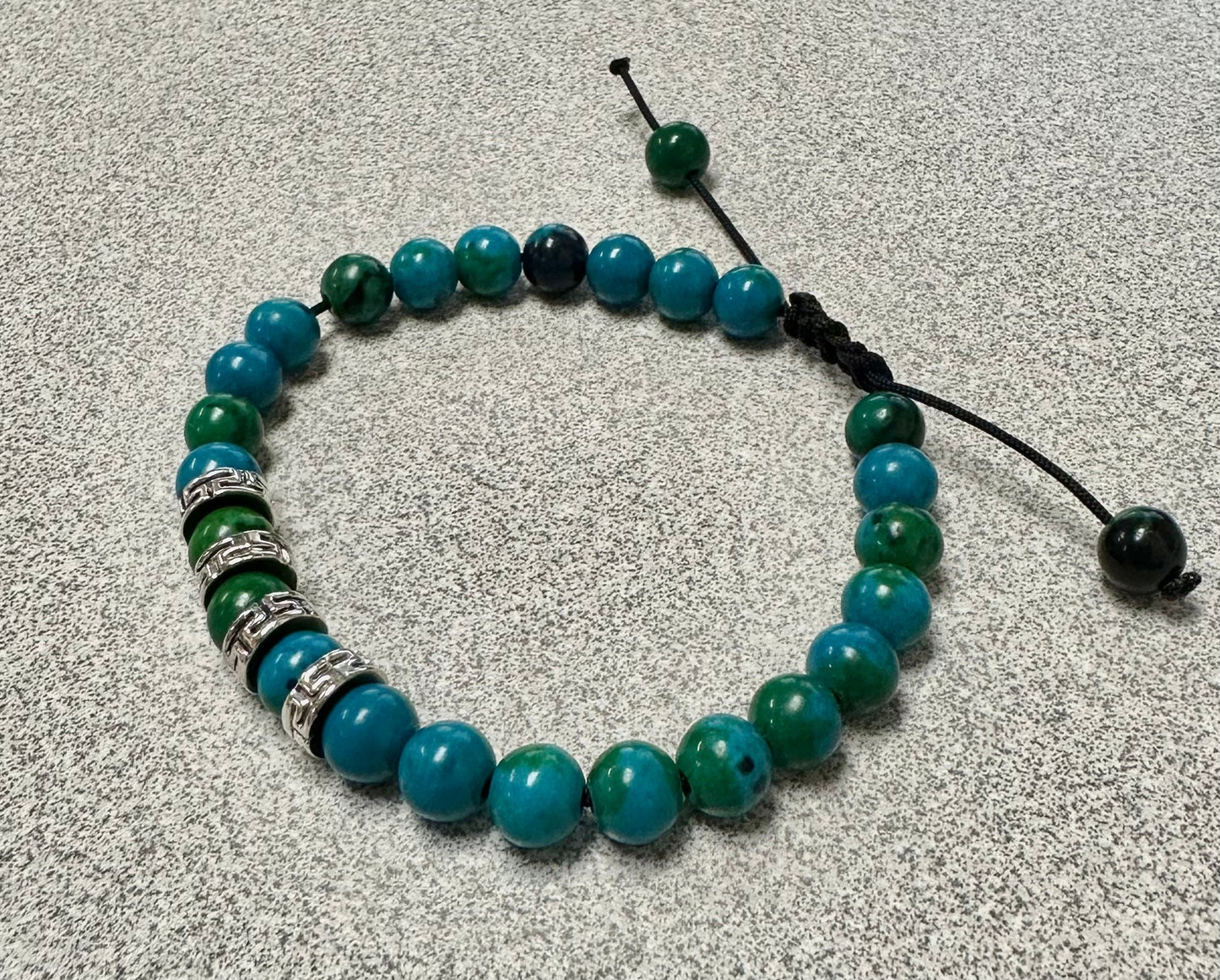 Natural stone blue bracelet